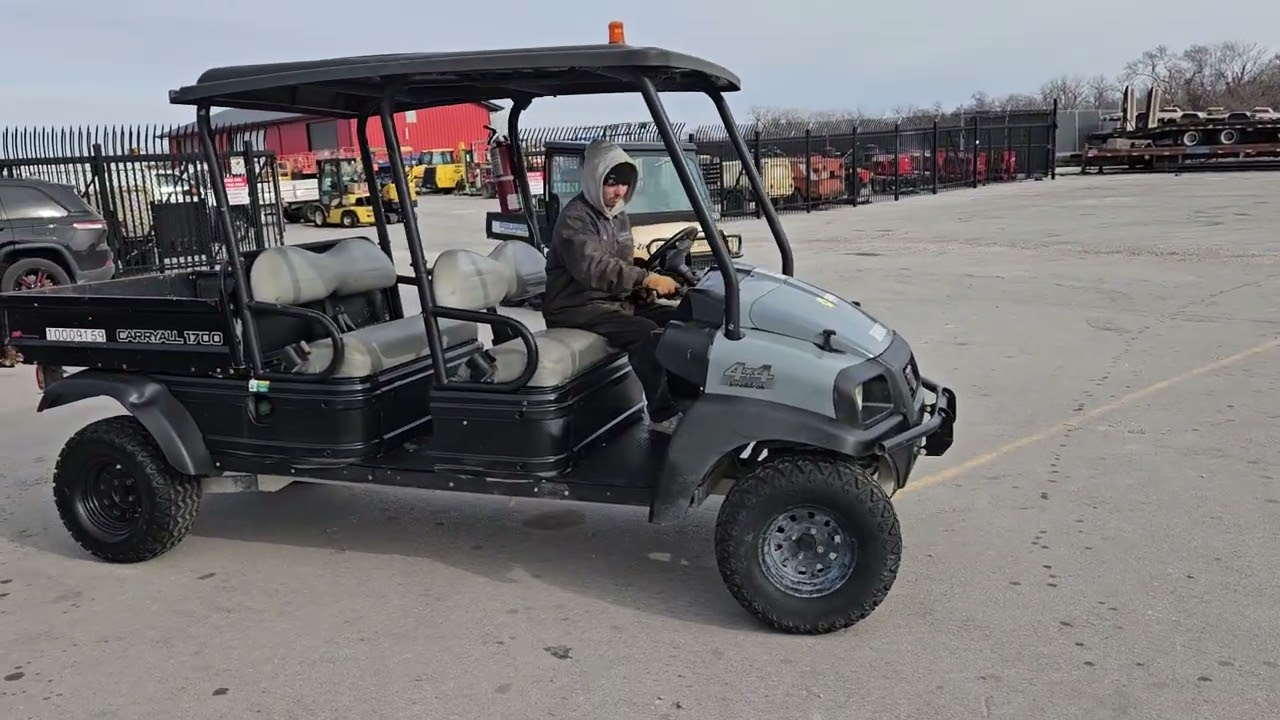 2018 Club Car Carryall 1700 AWD Diesel UTV - Selling on BigIron Auctions - March 4, 2026