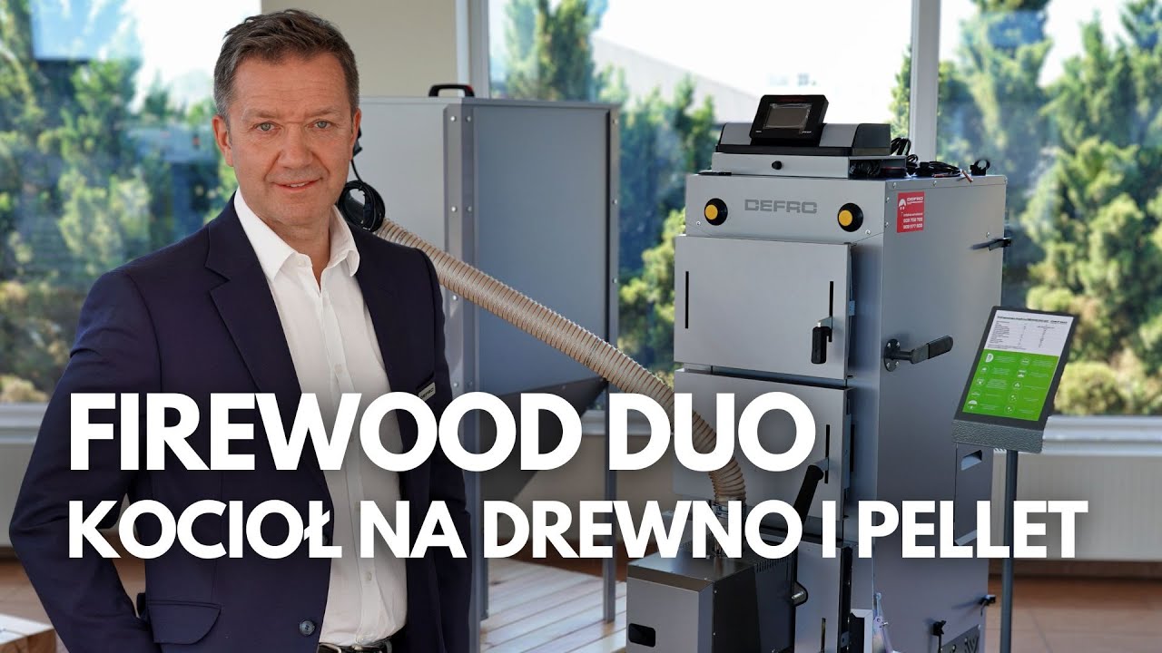 1 kocioł, 2 paliwa. Firewood Duo od DEFRO