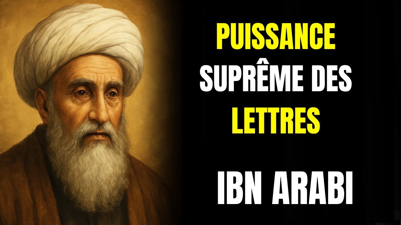 IBN ARABI : LE POUVOIR SECRET DES LETTRES EN ISLAM