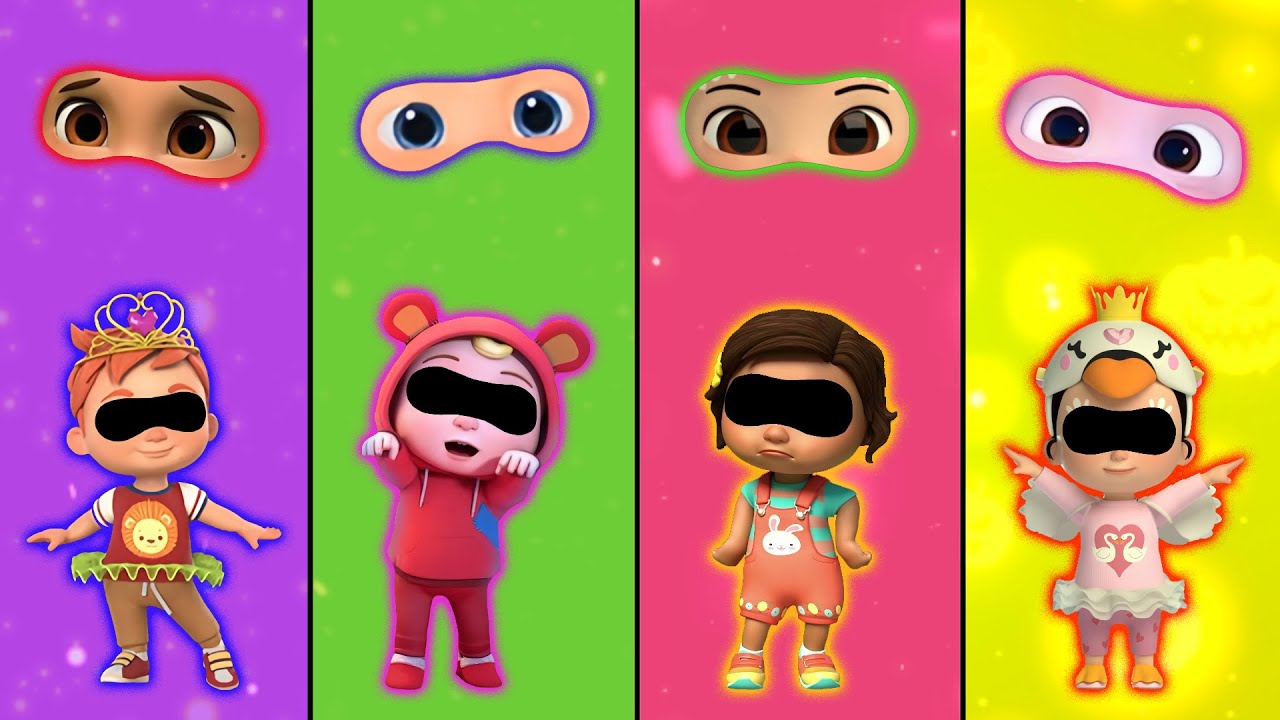 Find the Right Eyes for CeCe, Ji, Yoyo, and Nina–Let’s Complete Their Look | Fun Cocomelon Animation