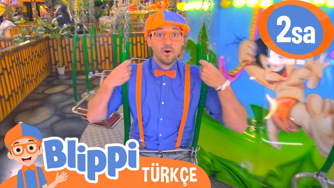 🐘 Blippi Orman Hayvanlarını Keşfediyor 🐘 | Blippi Türkçe - Çocuklar için Eğitici Videolar