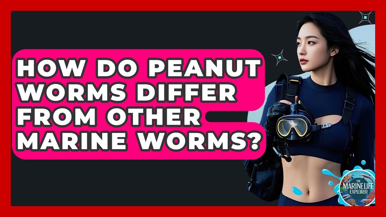How Do Peanut Worms Differ From Other Marine Worms? - The Marine Life Explorer