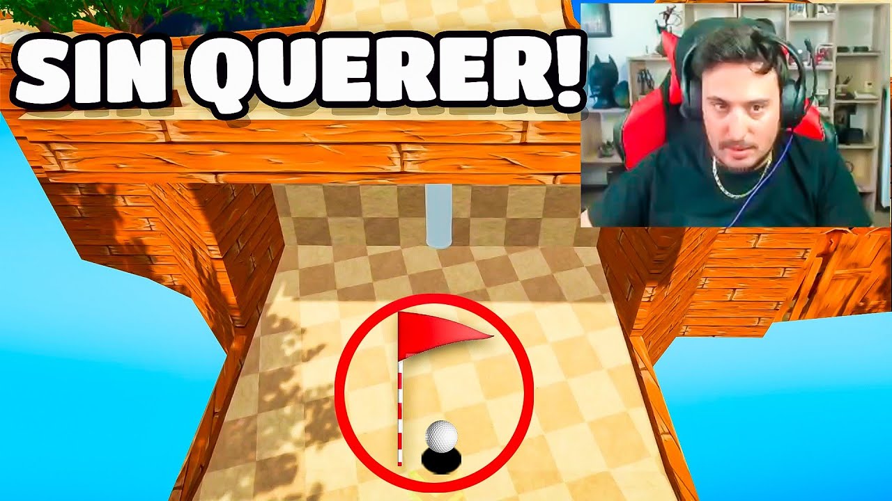 EL HOYO EN UNO QUE ME HAGO SIN QUERER JAJA! GOLF IT!