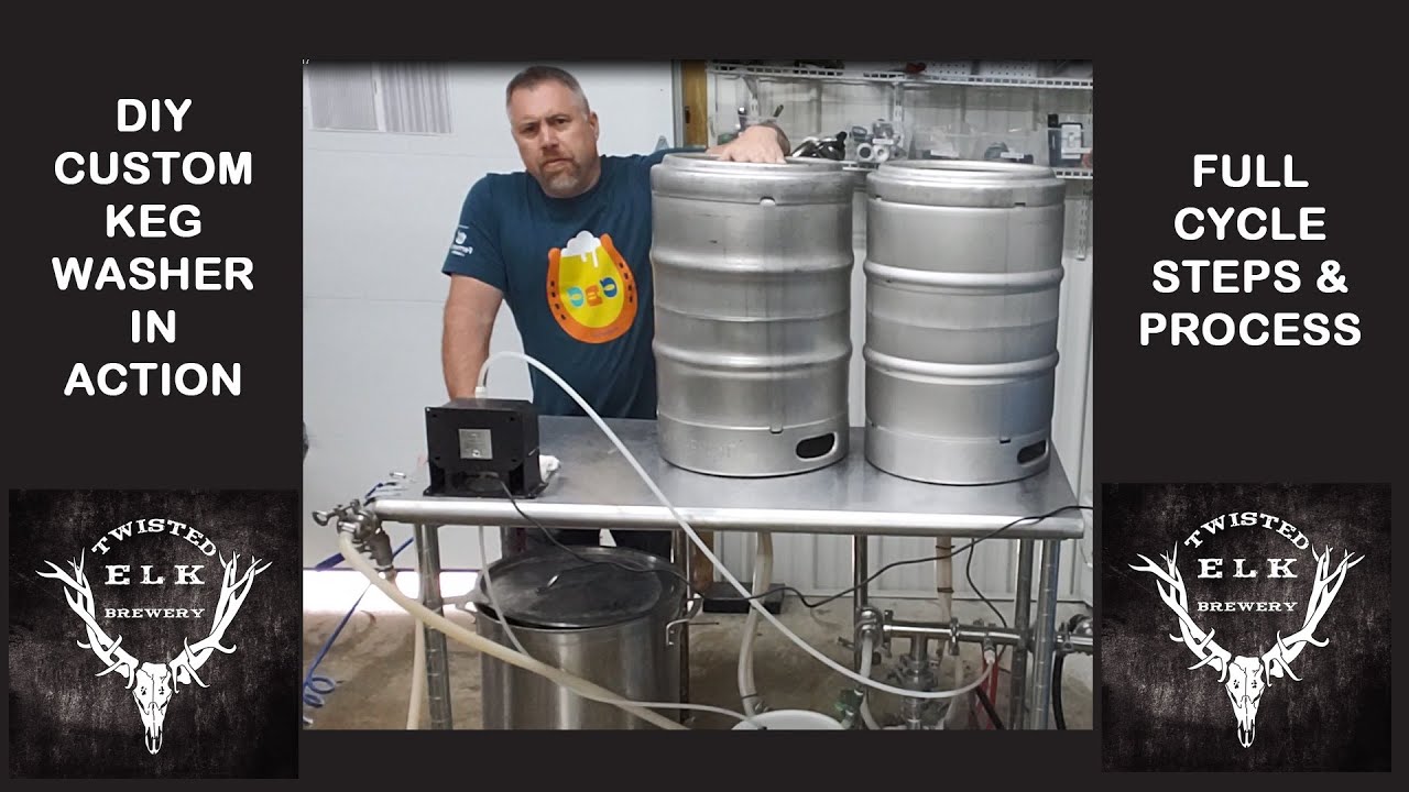 DIY Keg Washer Part 2 | Full Keg Cleaning Process & Step-by-Step Guide