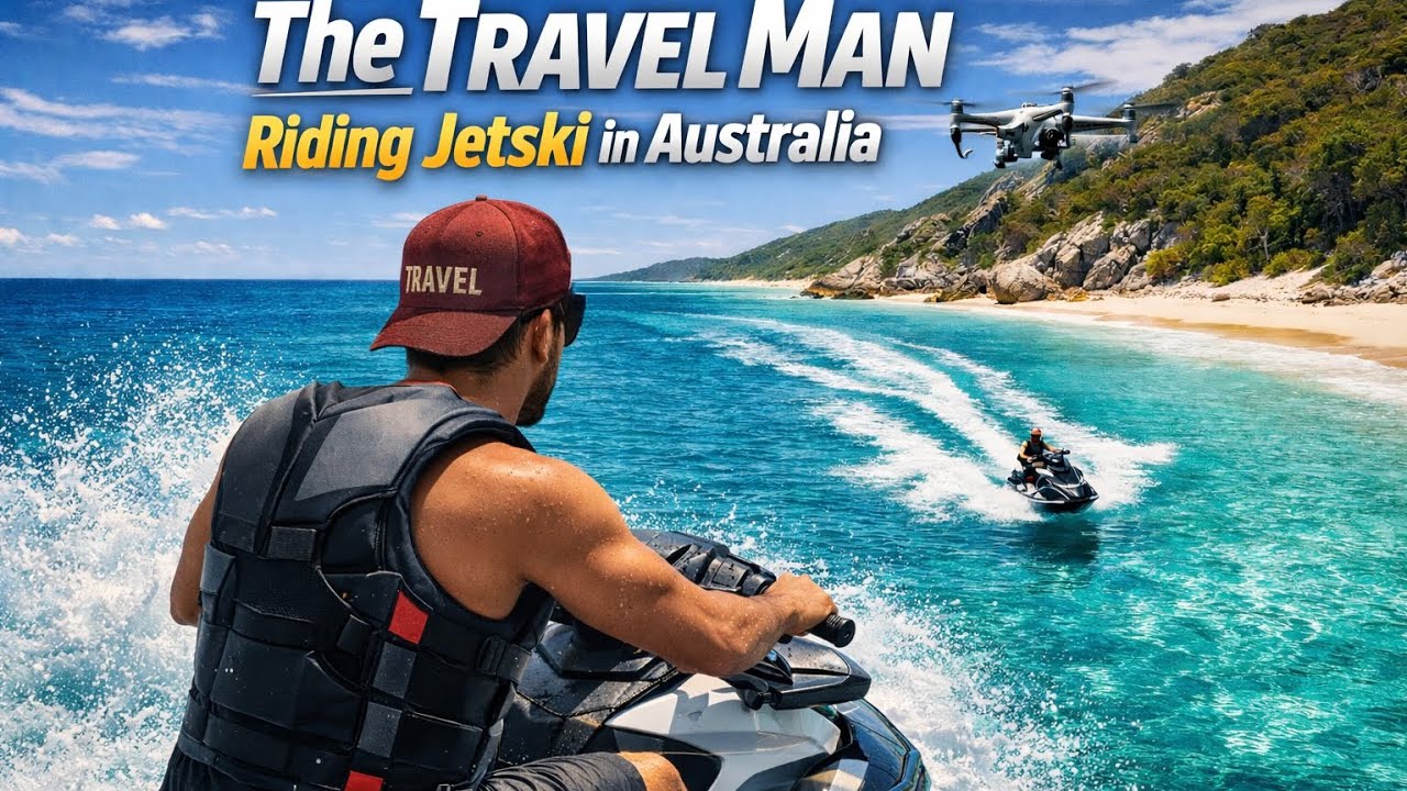 Jet Ski Adventure in Melbourne Australia | Riding the Waves with My Cousin
