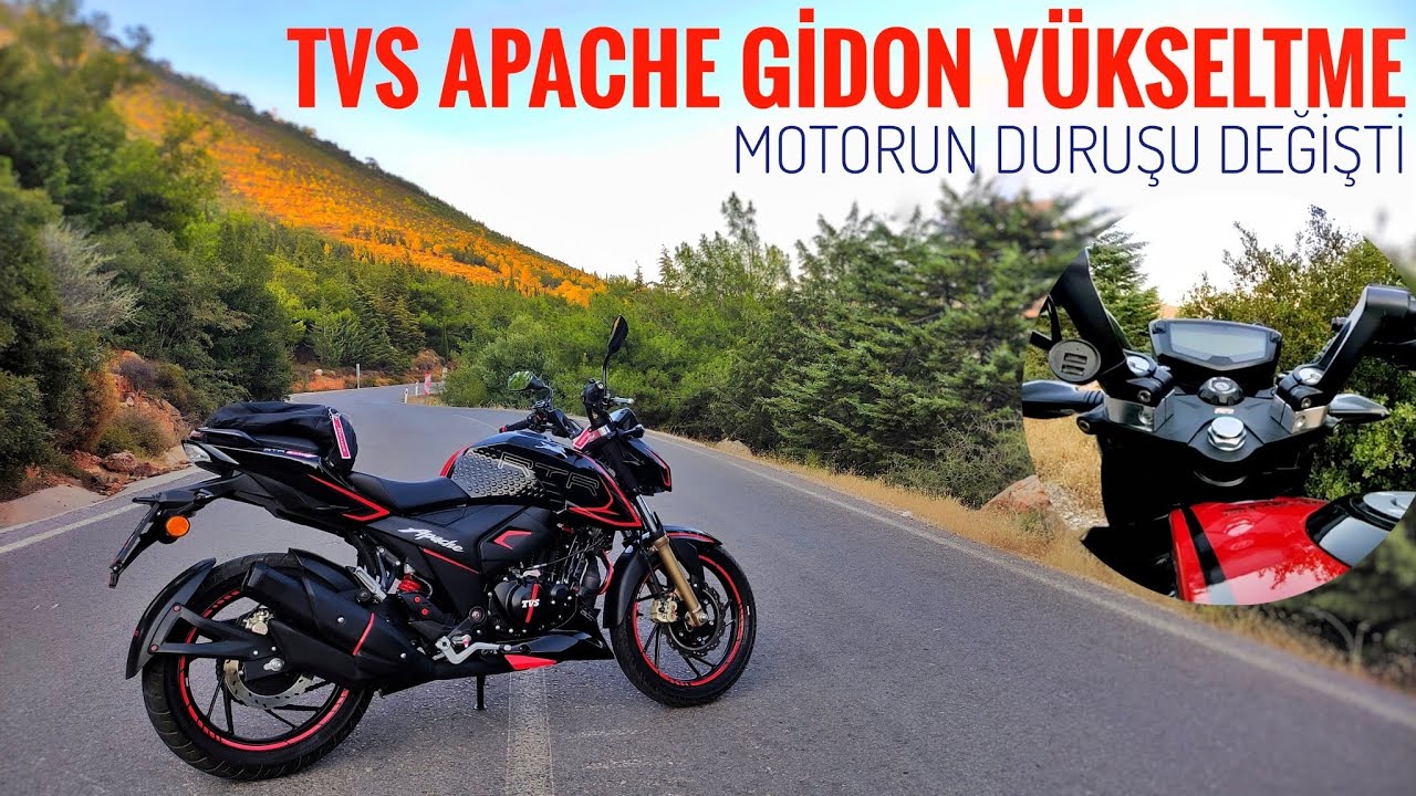 TVS APACHE RTR 200 GİDON YÜKSELTME 14.BÖLÜM, MONTAJI VE NE HİSSETİRDİ