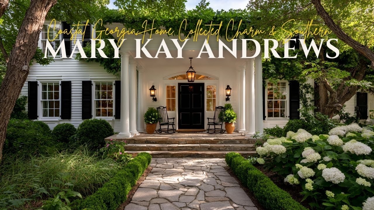 Mary Kay Andrews' Coastal Georgia Home Collected Charm & Southern Serenity