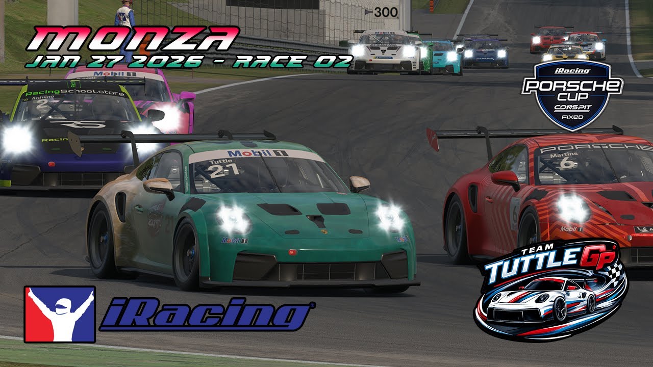 Race #02 - iRacing Porsche 911 Cup (992.2) Fixed - Monza Race 2026 01 27