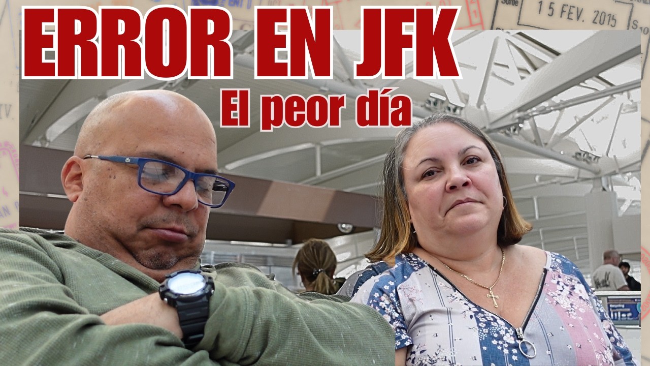ERROR!! Pesadilla en JFK, el peor día 😩✈️ @latinosenrv