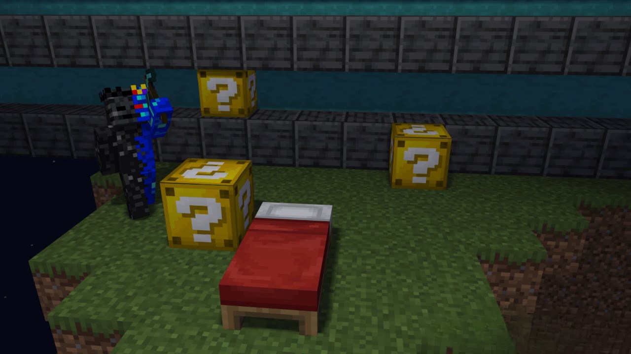 Bedwars But with Lucky Blocks