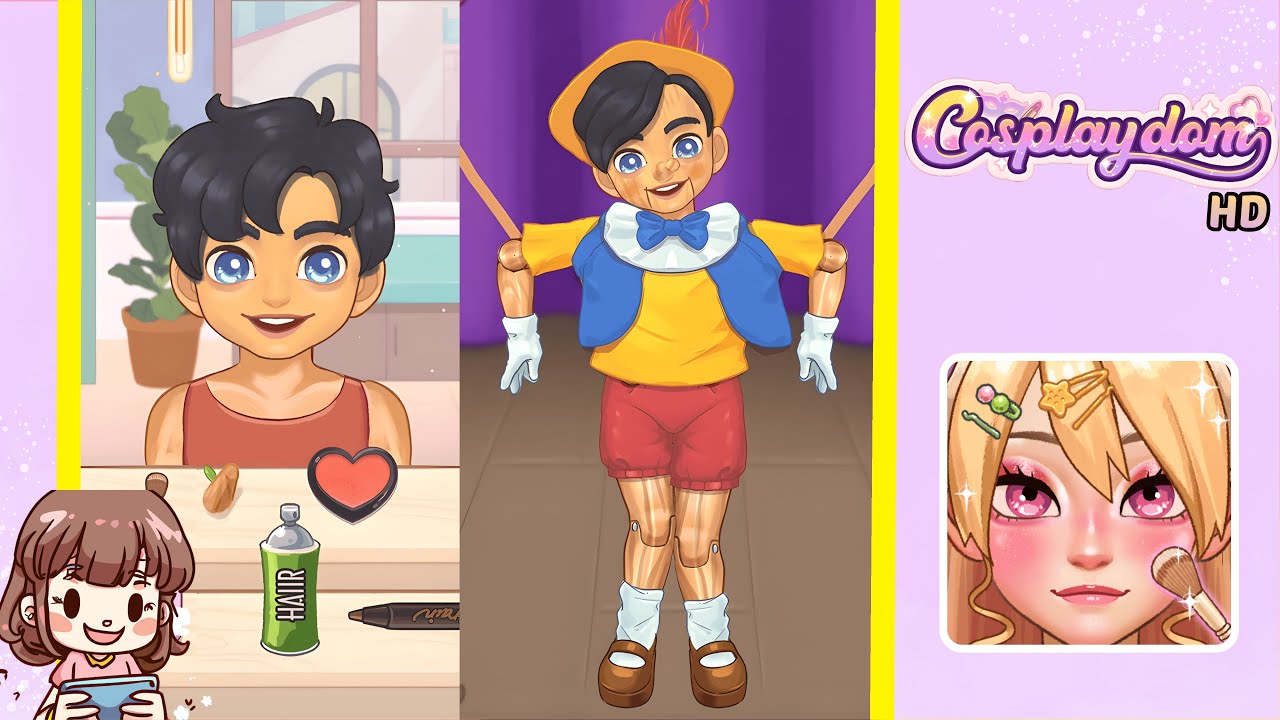 Cosplaydom Level 36 Wooden Puppet Pinocchio Solution Walkthrough