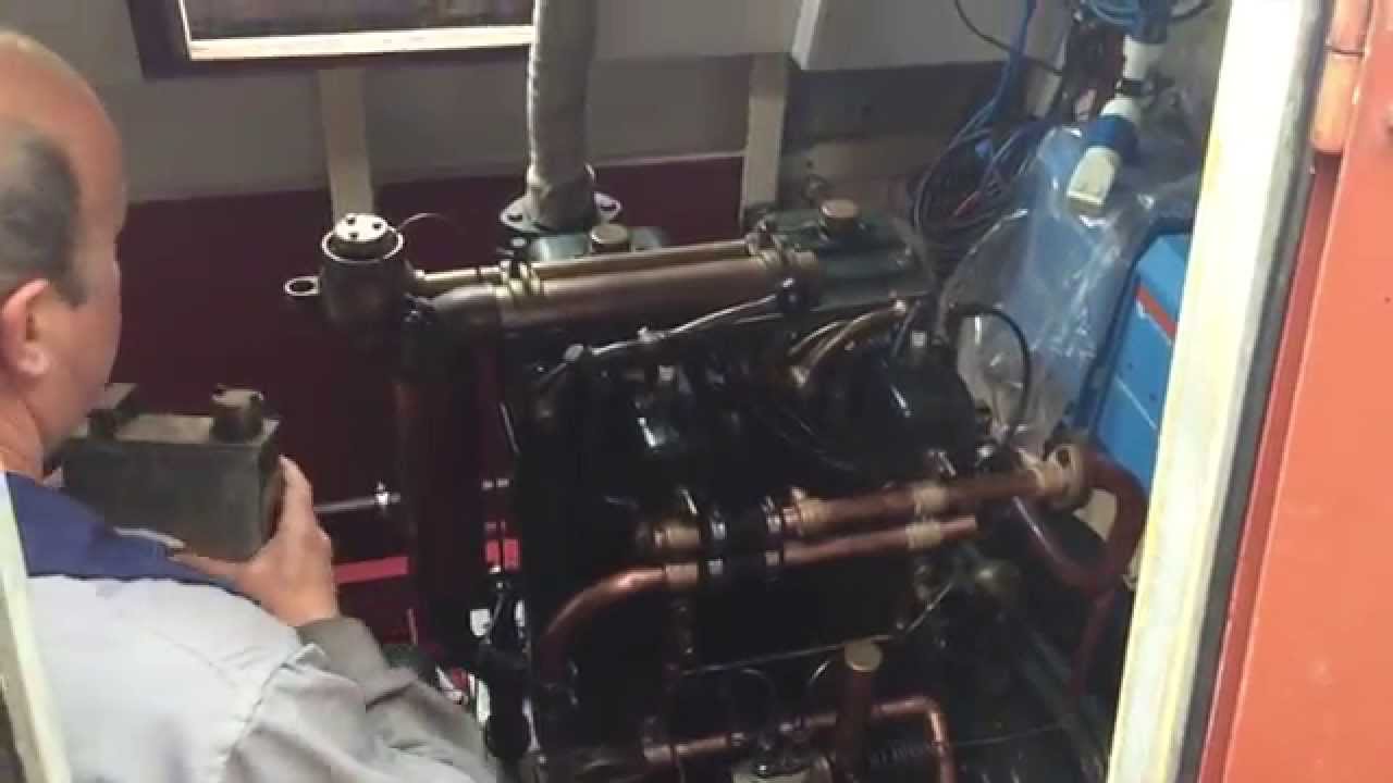 1942 K2 Kelvin Engine. 8 1/4 Litre - 2 Cylinders.