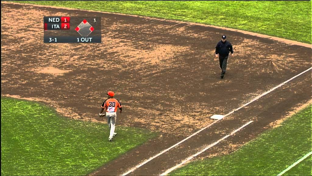 Samenvatting finale EK Honkbal Nederland - Italie 16 september 2012