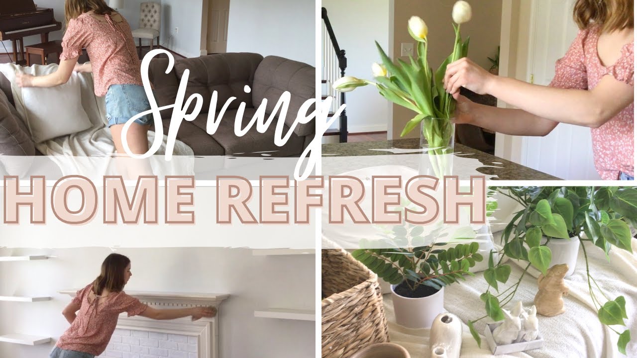 2022 SPRING/ EASTER HOME REFRESH + CLEAN WITH ME 🌸