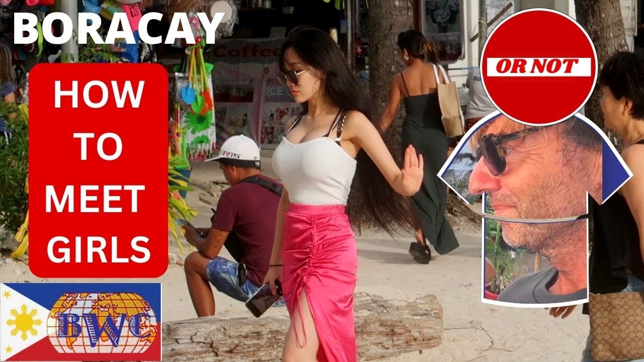 BEST PLACES for Foreigners to MEET FILIPINAS on Boracay Island, the Philippines.