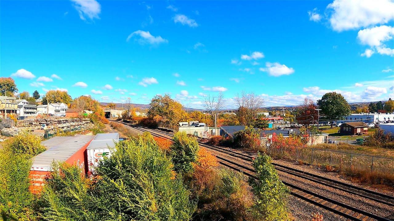 B-ROLL: FREIGHT TRAINS of the FALL SEASON (PART 1)