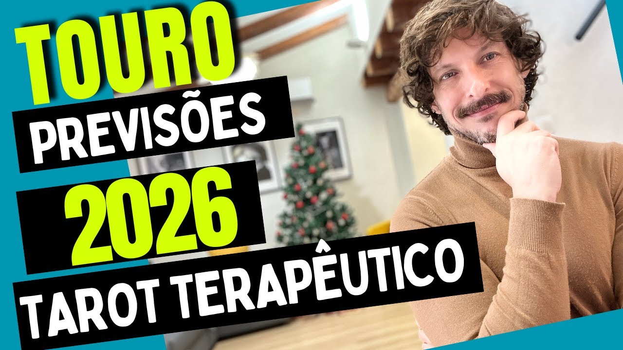 TOURO ♉️ PREVISÕES 2026 ⭐️