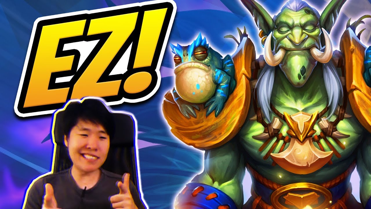 ZENTIMO IS GREAT AGAINST HUNTERS! | Peanut Viper Shaman | Rastakhan's Rumble | Hearthstone