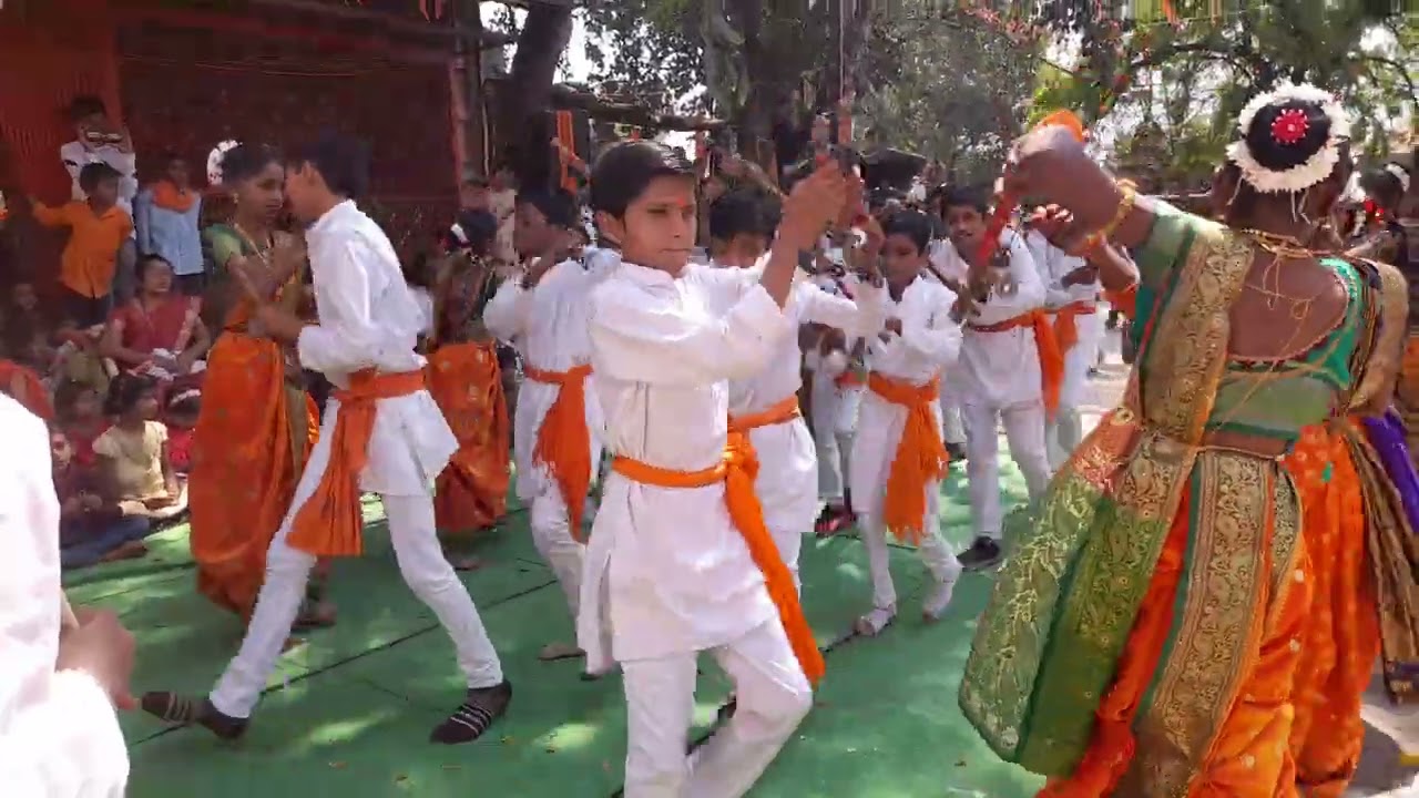 Daivat Chatrapati🚩🚩 ( दैवत छत्रपती )🚩🚩Lezim dance # Z.p.p.s.chondi #