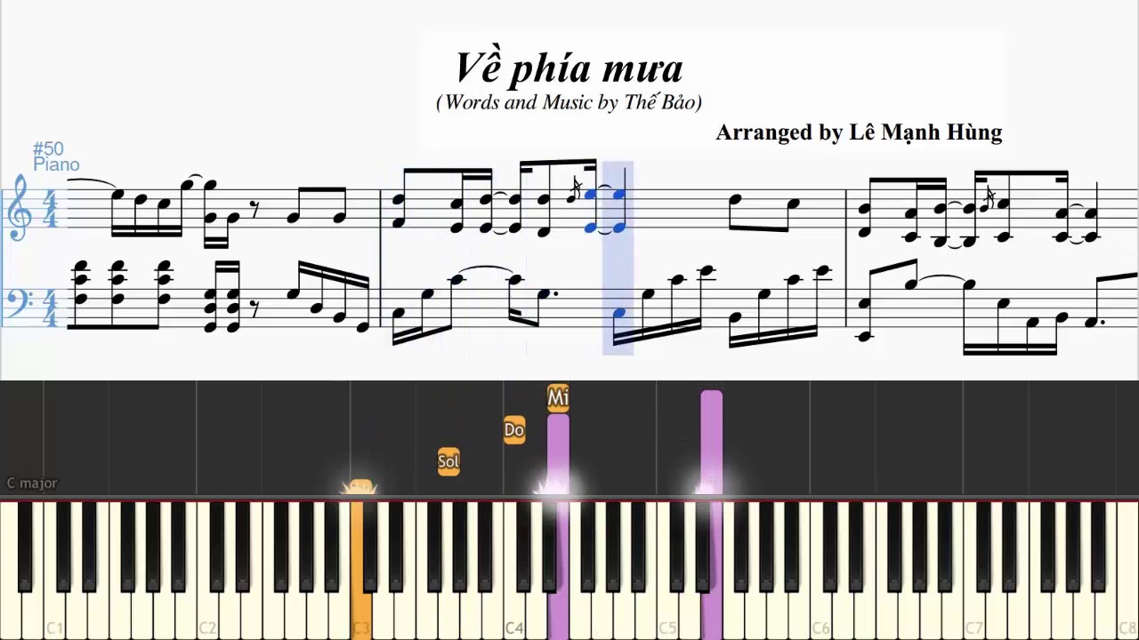 VỀ PHÍA MƯA | Composed by Thế Bảo | Gabhung Music Arrangement