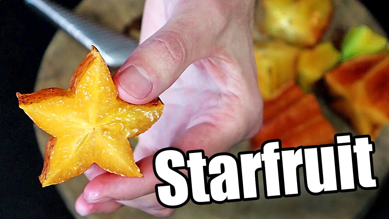 STARFRUIT : Unripe, Ripe and Tree-Ripened (Carambola) - Weird Fruit Explorer
