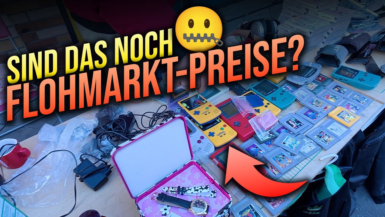 120 EUR für einen Gameboy 😭 Neues vom Flohmarkt #208