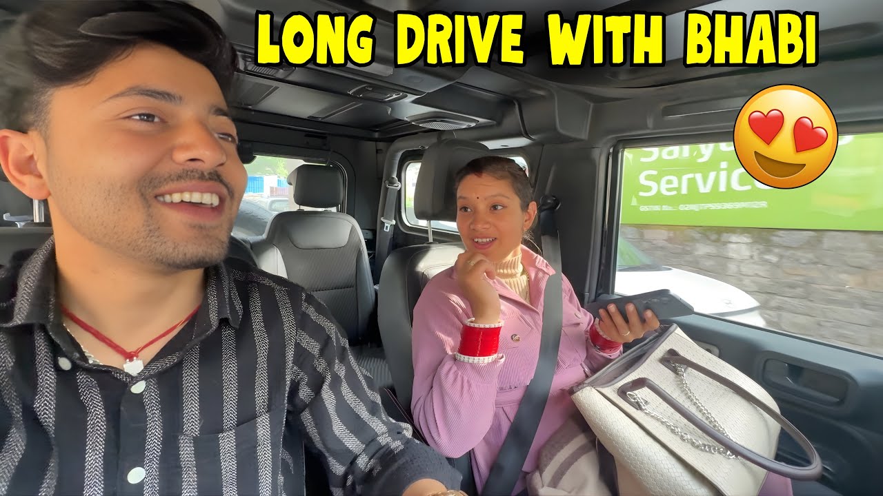 Bhabi Ji Ke Sath First Long Drive🚙😍 || Sanjay Chauhan