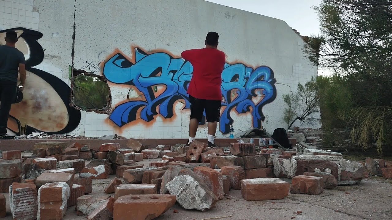 Berso BUScrew graffiti 2021