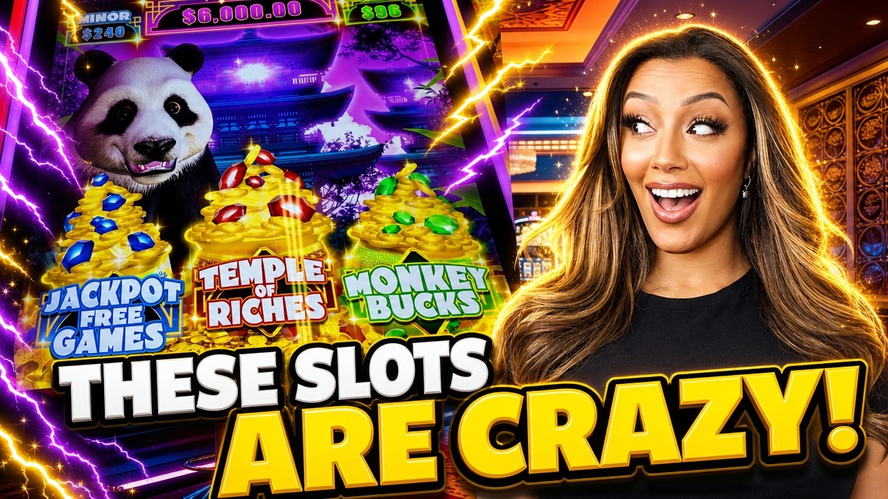 We Played the CRAZIEST Slots at Choctaw&hellip; One DELIVERED Big! Wild Bet Wednesday