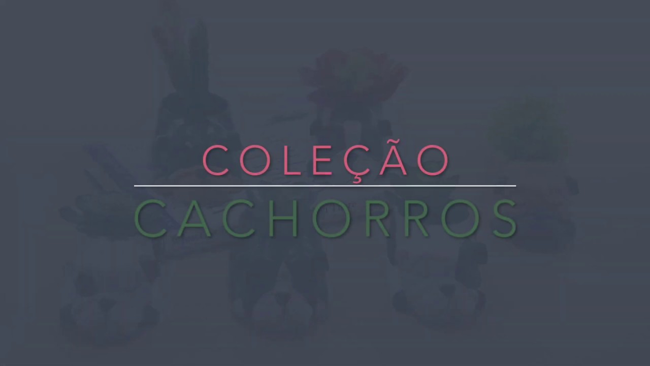 Vaso decorativo cachepot para plantas suculentas - Cachorros