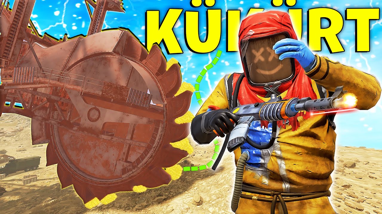 EKİPLE DEVASA KAZICIYI ELE GEÇİRİP 70.000 KÜKÜRT KASTIK ! (10 TANE EVİ PATLATTIK) Rust Türkçe