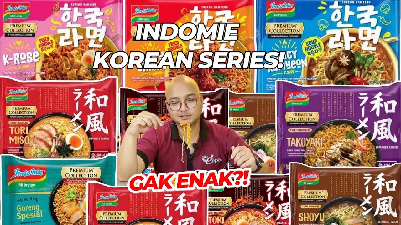 REVIEW JUJUR INDOMIE PREMIUM COLLECTION - KOREAN SERIES!