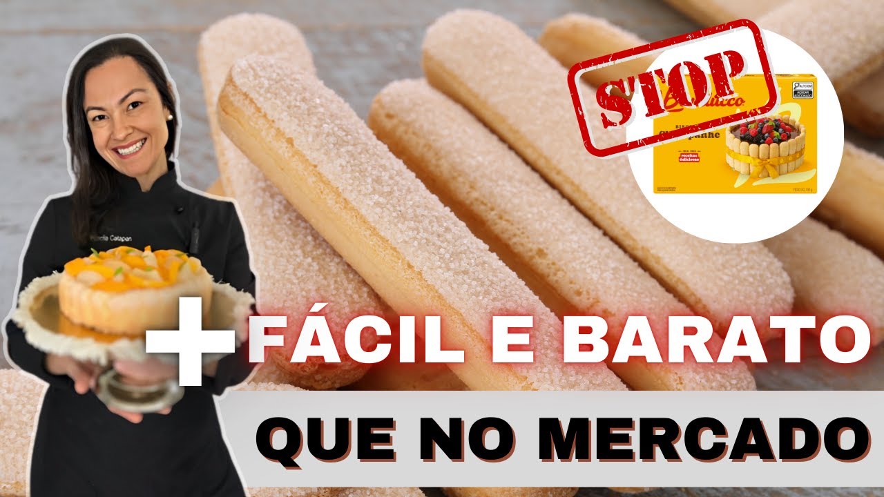 Biscoito Champanhe Caseiro: Mega fácil, Muito Barato e 100x Mais Gostoso! 💸#BiscoitoChampanheCaseiro