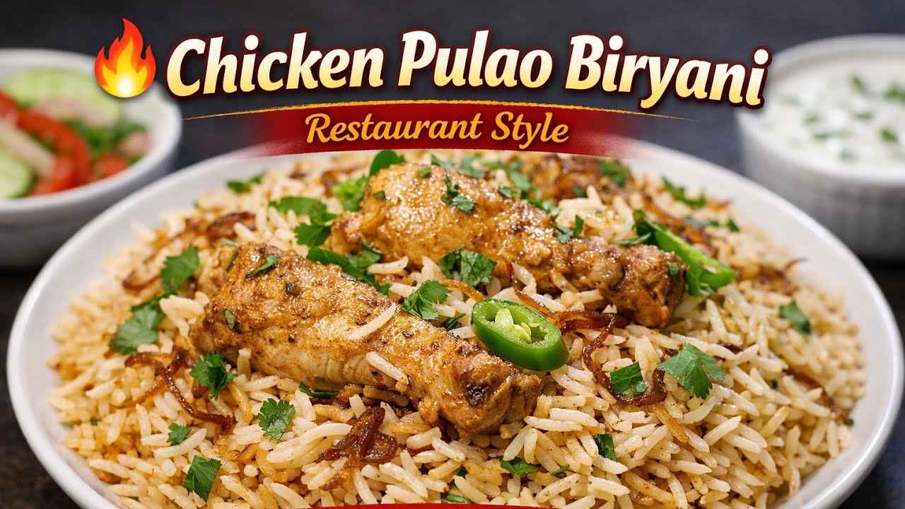 Chicken Pulao Biryani | chicken pulao biryani recipe | chicken pulao biryani recipe pakistani