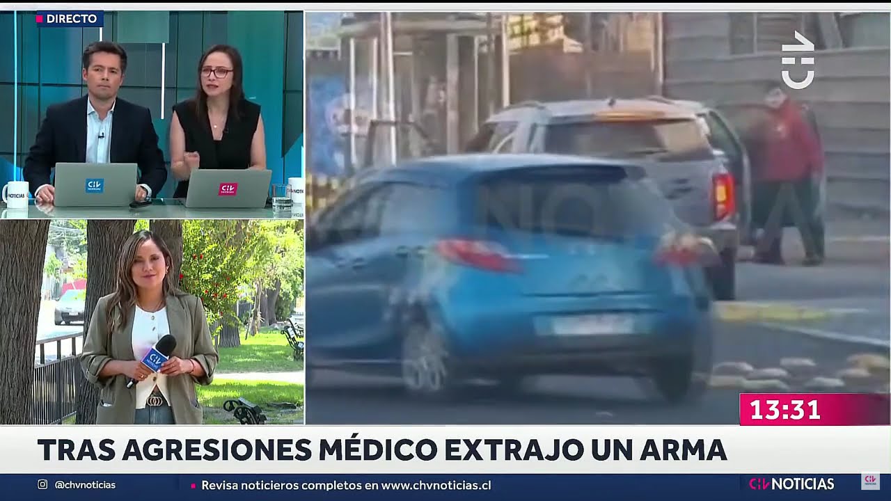 Agresión a guardia de seguridad, por medico