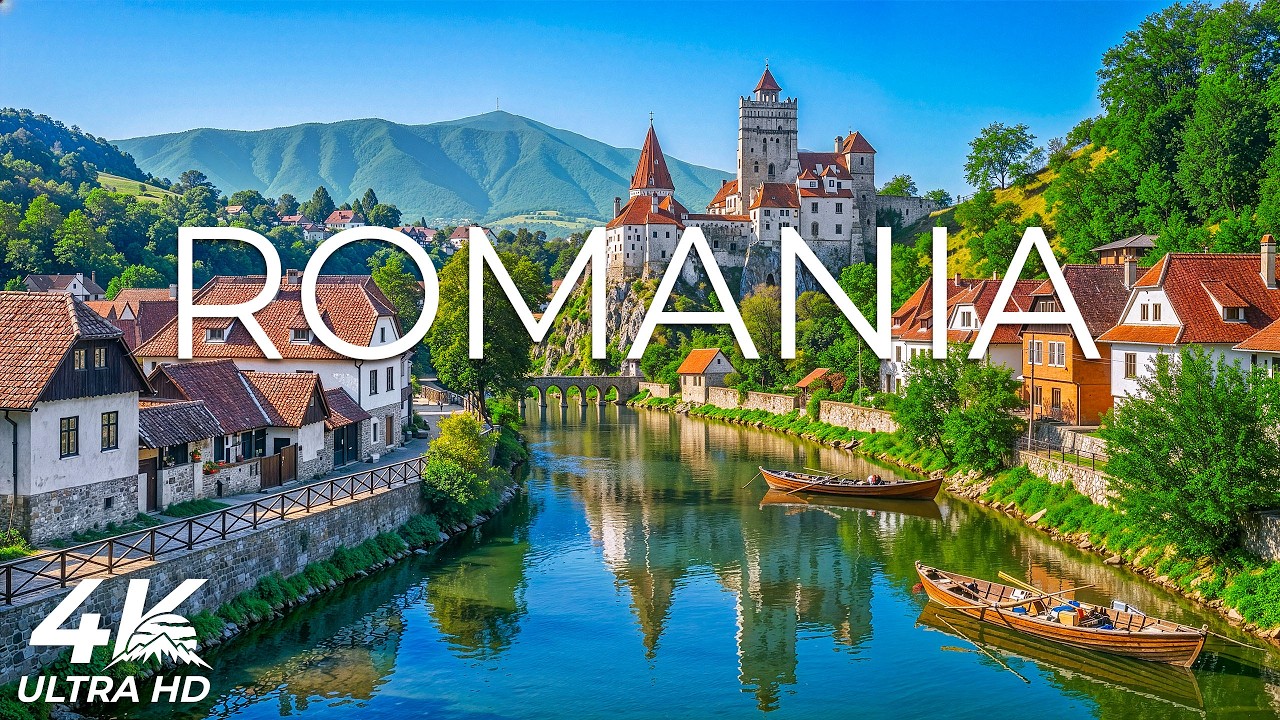 Romania 4K | Carpathian Majesty – Forested Hills, Ancient Castles & Golden Morning Mist