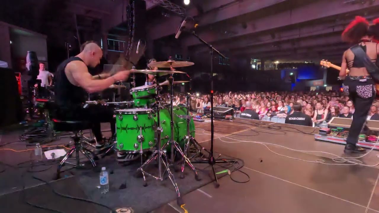 Tim Dale - Nova Twins - Undertaker live drum cam