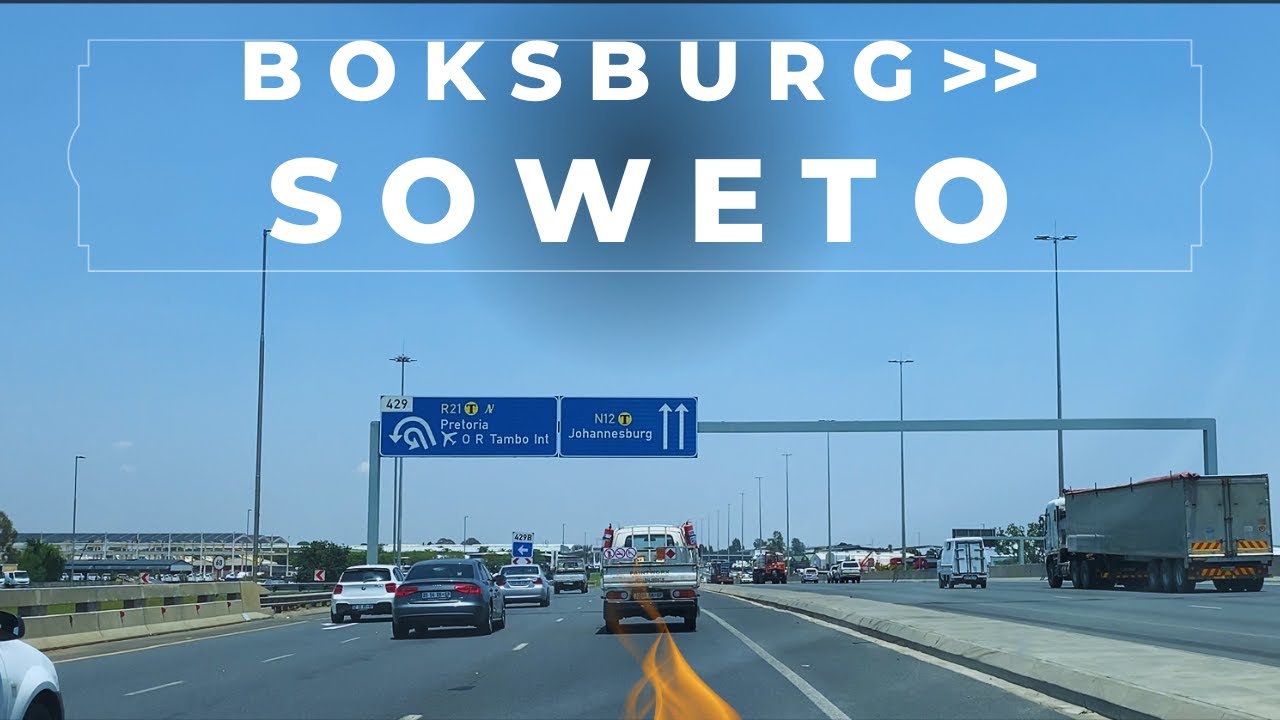 Driving from Boksburg to Pimville | SOWETO | EAST RAND | SOUTH AFRICA |
