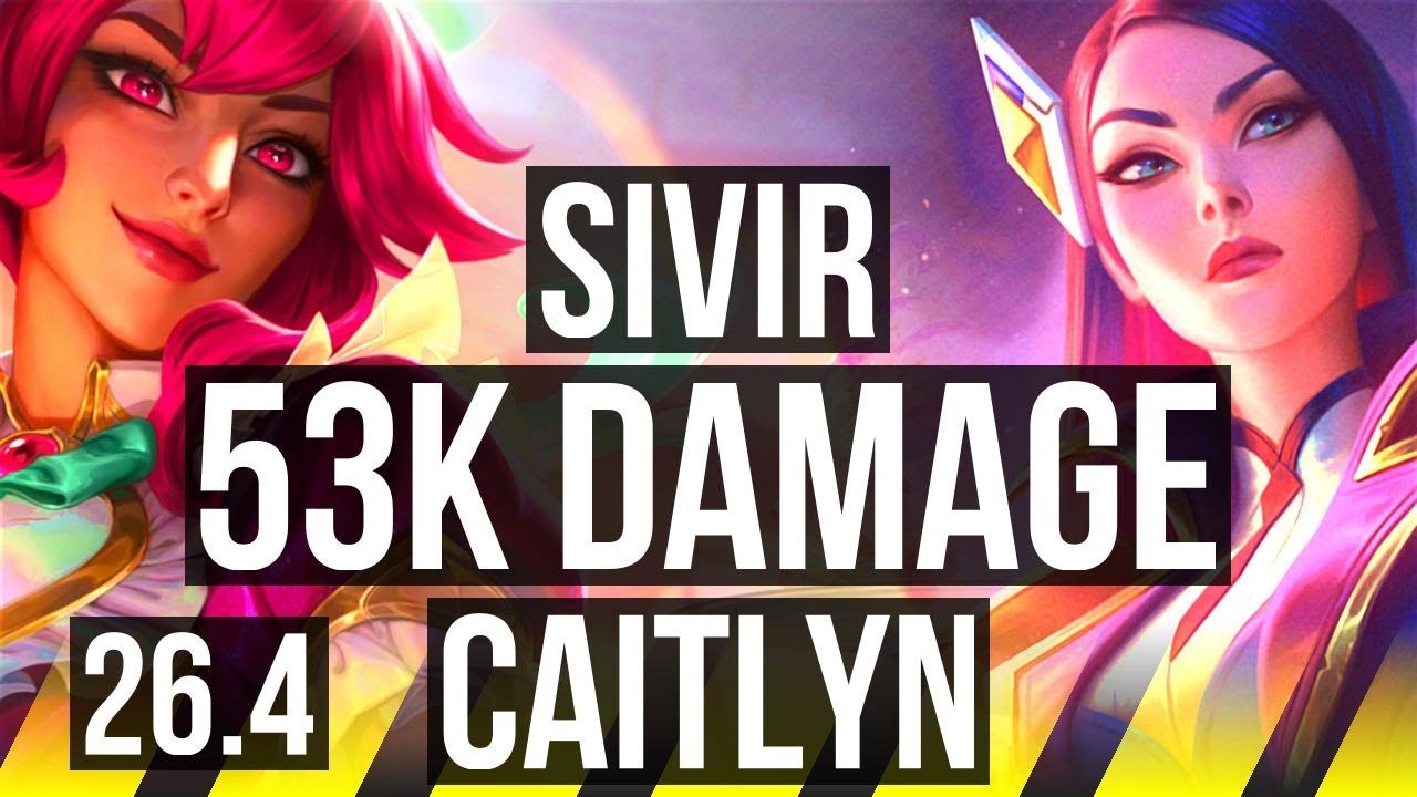 SIVIR & Neeko vs CAITLYN & Senna (ADC) | 53K damage, Good KDA: 16/3/19 | EUW Diamond | 26.4