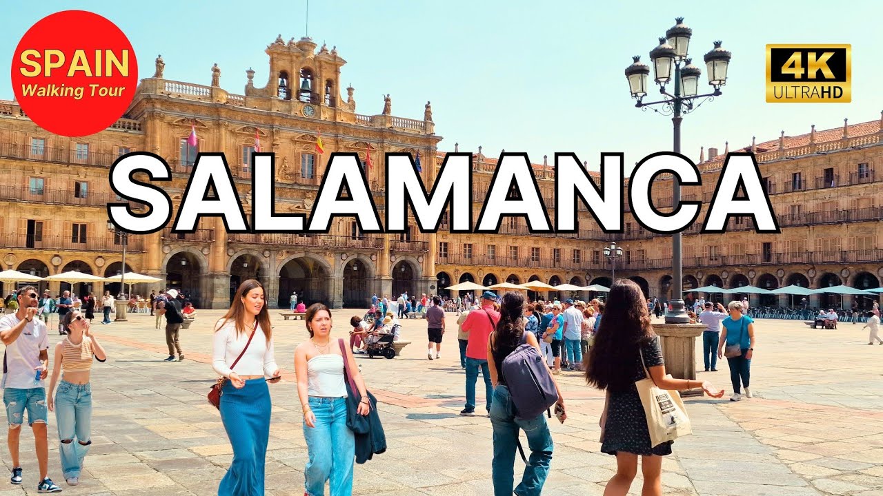 🇪🇦[4K 60fps] SALAMANCA ☠️ Kwintesencja hiszpańskiego renesansu, kt&oacute;rą musisz zobaczyć przed śmiercią