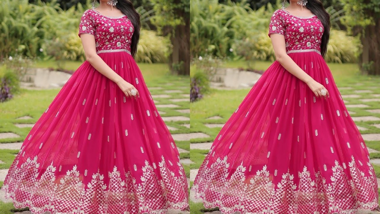 Beautiful Anarkali Suit Designs || Stylish Embroidery Frock Suit Designs Ideas