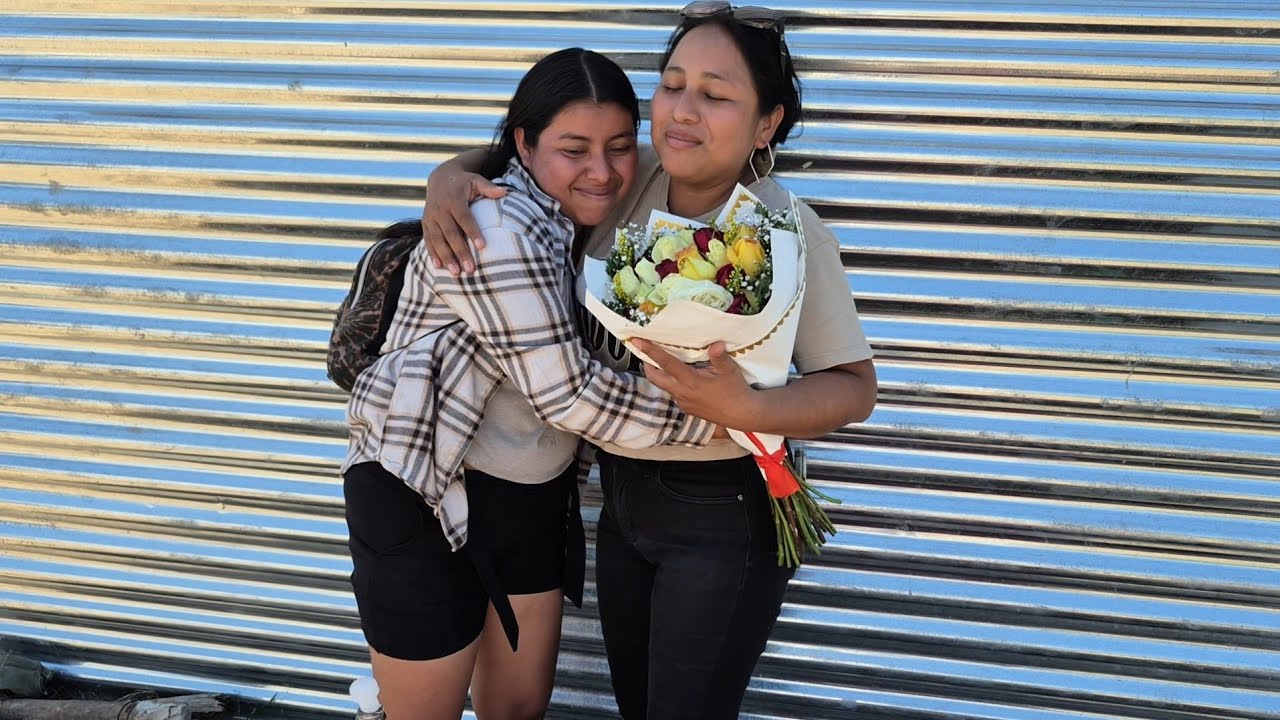 Con un fuerte abrazo Elida brinda y le dedica estas palabras a esta personita 🥹🤩