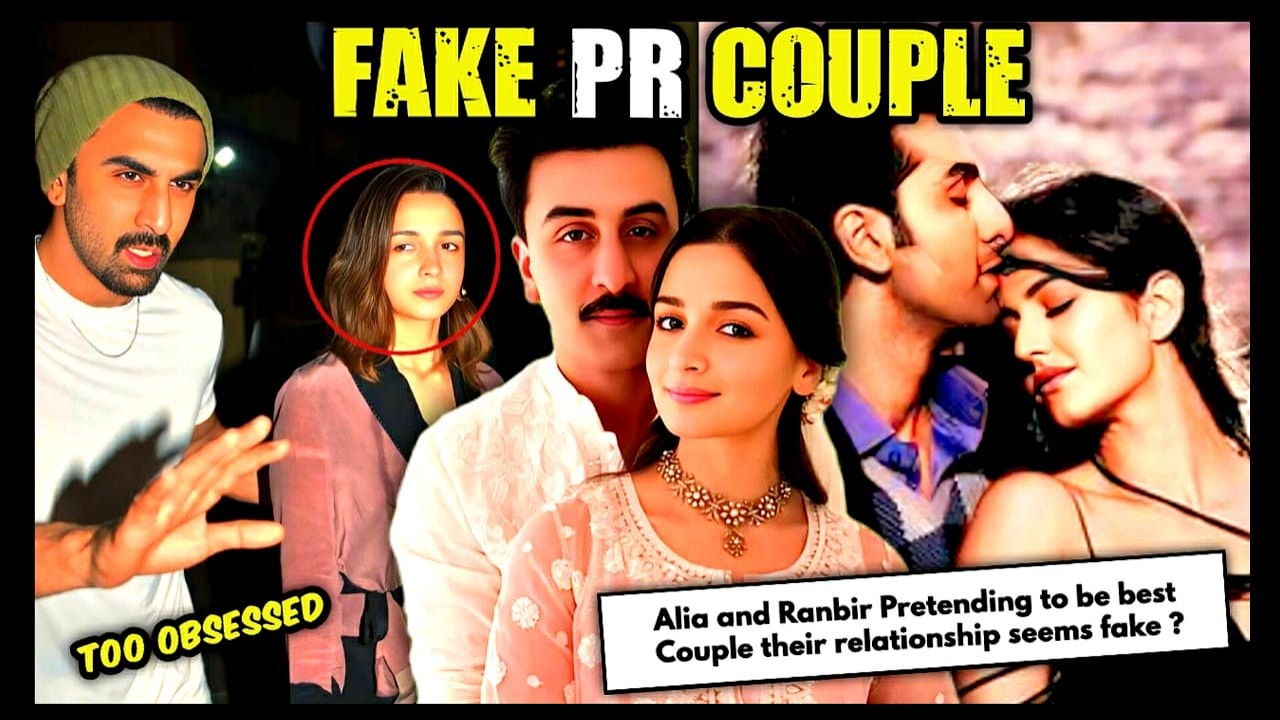 Alia and Ranbir are FAKING their relationship for the audience ?