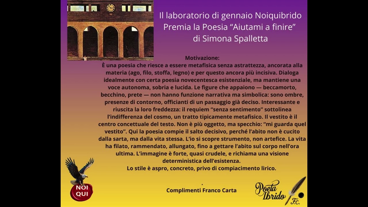 SIMONE SPALLETTA AIUTAMI A FINIRE