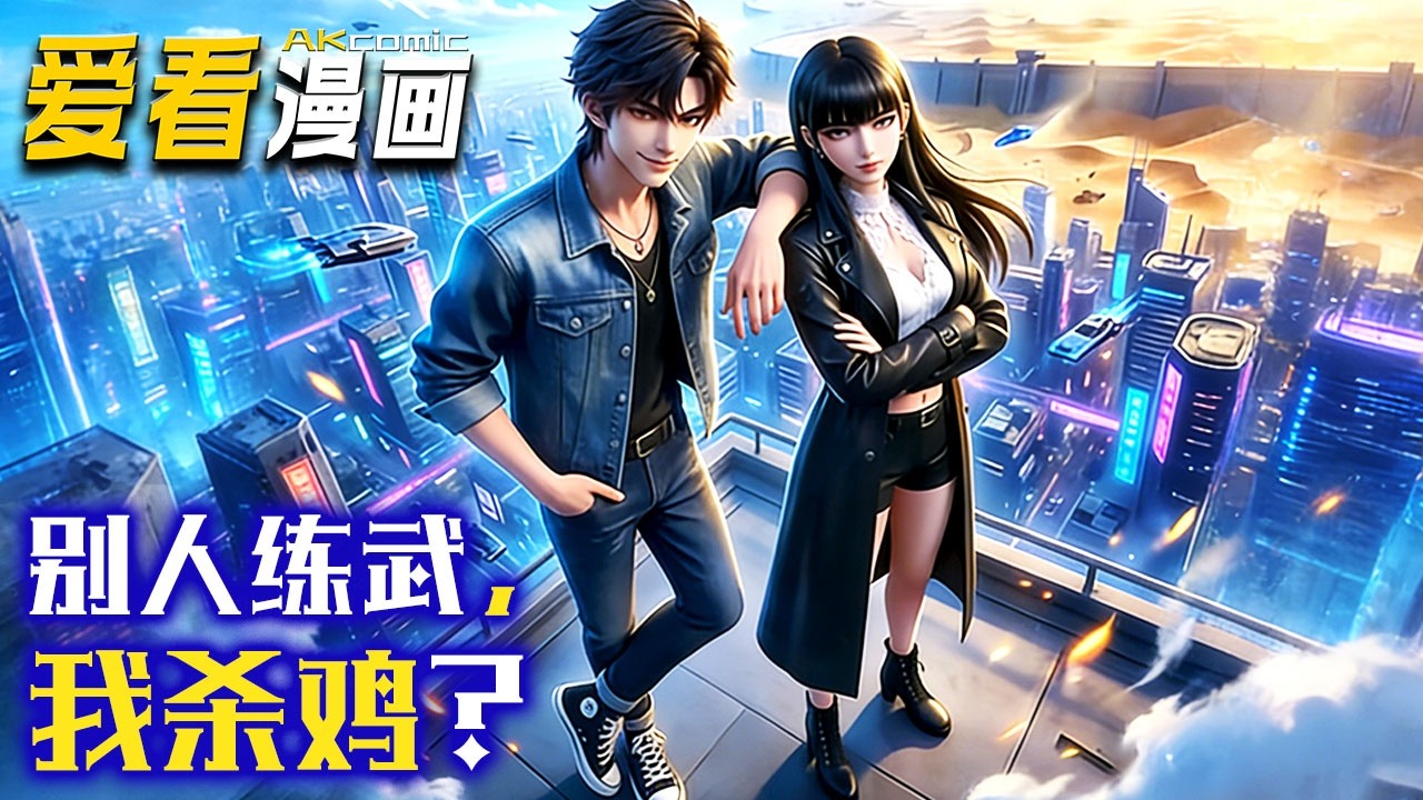 🔥【全新动漫来袭】《别人练武，我杀鸡？》 别人苦修武道，叶燃靠杀鸡升级，从无名小卒到格斗强者，探寻父母失踪真相？！#搞笑 #漫剧 #爱看漫画 #動漫