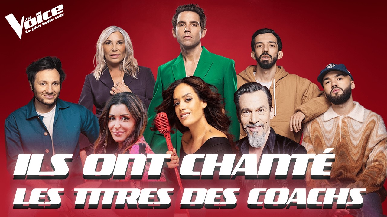 Ils ont chant&eacute; les titres des Coachs