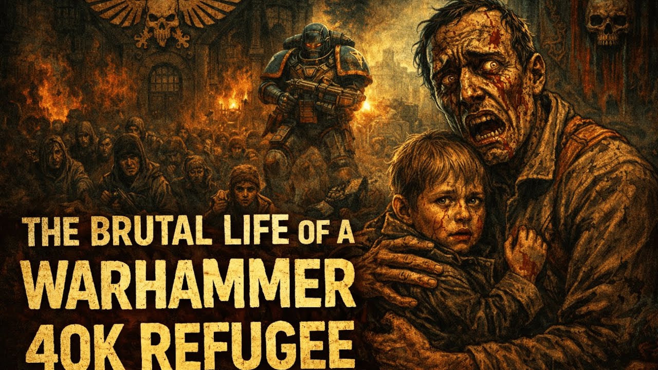 THE BRUTAL LIFE Of a REFUGEE in Warhammer 40K