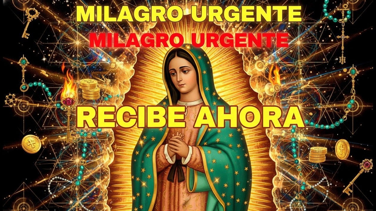 ORACIÓN PODEROSA A NUESTRA SEÑORA DE GUADALUPE: PIDE TU MILAGRO URGENTE E IMPOSIBLE HOY MISMO