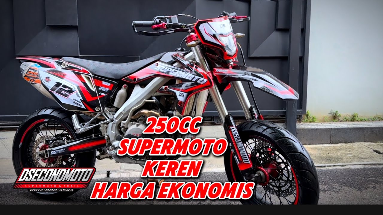35JT SAJA BAWA PULANG SUPERMOTO KEREN 250CC ‼️ MINAT CEK DESKRIPSI