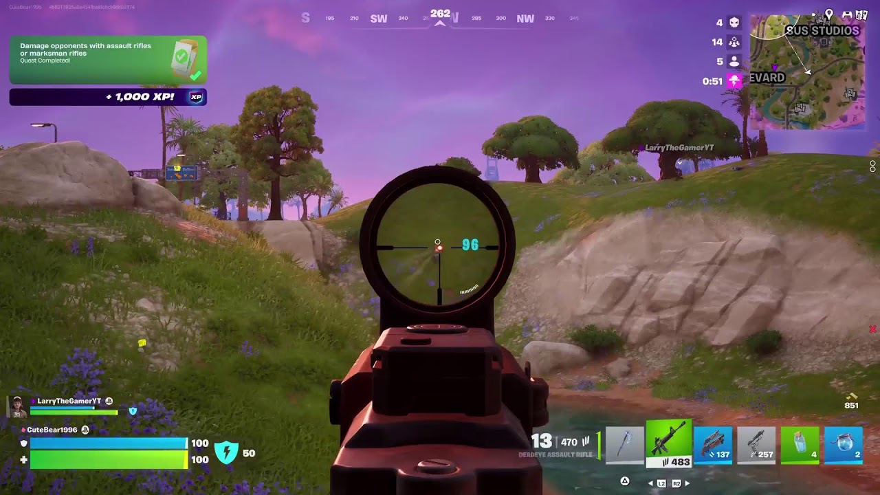 Fortnite playing on my Fiance account